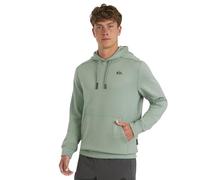 Quiksilver Regular Fit Active Performance Heavyweight Jacquard Mesh and Polar Fleece Pullover Hoodie Sweatshirt à Capuche, Vert Sauge, M Homme