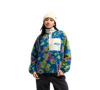 Quiksilver - Women's Renek HZ Polar - Pull polaire - L - calliste green pixelated flowe