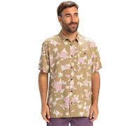 Quiksilver Safe Paradise - Chemise Manches Courtes - Homme - M - Beige