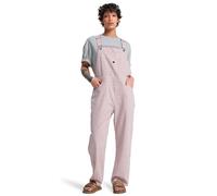 QUIKSILVER Salopette 'Angua Stripes' beige / rouge clair, Taille M