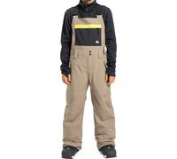 Quiksilver - Salopette de ski - Mash Up Youth Bib Fallen Rock - Taille Enfant 14 ans - Beige Beige 14 ans