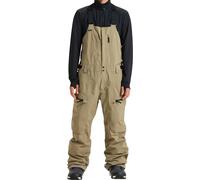 Quiksilver - Salopette de snowboard stretch en GORE-TEX - Altostratus Gore-Tex Bib Fallen Rock pour Homme - Taille S - Marron Marron S