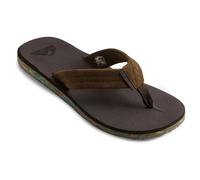 Quiksilver Carver Suede Recycled Sandals Marron EU 43 Homme