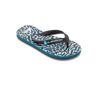 Quiksilver Homme Molokai Art Sandale, Noir et Blanc, 34 EU