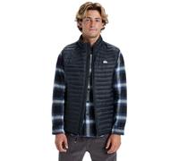 Quiksilver Scaly Sleeveless Jacket, Black, L Men's