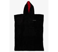 Quiksilver Serviette Poncho De Plage Noir Jet Noir Neuf