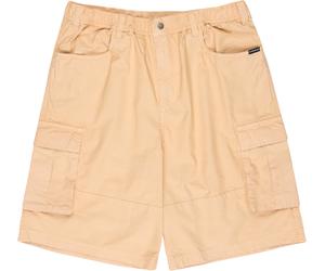 Quiksilver - Short cargo élastiqué - Freefall Cargo Short Khaki pour Homme en Coton - Taille M - Beige Beige M