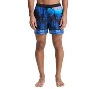 Quiksilver Short de Bain Everyday Printed Volley 15 Bleu