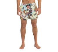 Quiksilver Short de bain Everyday Printed Volley 15 Bone White Interact Floral M entrejambe 15"