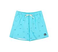 Quiksilver - Short de bain - Stretch Printed Volley 16 Aqua Spaced Out pour Homme - Taille L - Bleu Bleu L