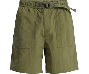 Quiksilver - Short déperlant résistant - Run Ashore Amphibian Hybrid Short Grape Leaf pour Homme en Nylon - Taille L - Vert Vert L