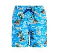 QUIKSILVER Shorts de bain 'Everyday Straight Volley 17' beige / azur / bleu clair / vert, Taille S
