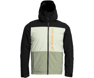 QUIKSILVER Side Hit Yth Jk - Enfant - Vert / Beige / Noir - taille 12 ans- modèle 2025