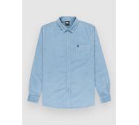 Quiksilver Smoke Trail Cord Long Sleeve Shirt Bleu M Homme