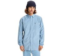Quiksilver Smoke Trail Cord Long Sleeve Shirt Bleu M Homme