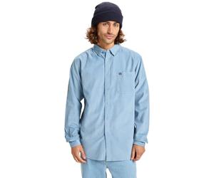 Quiksilver Smoke Trail Cord - Chemise Manches Longues - Homme - M - Bleu