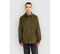 Quiksilver Smoke Trail Cord Chemise vert XXL