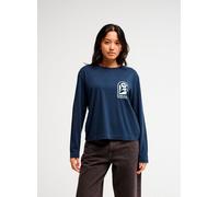 Quiksilver Standard ls tee pour M Marine