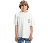 Quiksilver Sunrise Bowl - T-Shirt à Manches Courtes - Garçon Enfant 8-16 - 14 - Blanc