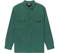 Quiksilver - Surchemise à doublure polaire - Husson Sherpa Shirt Trekking Green pour Homme en Coton - Taille L - Vert Vert L