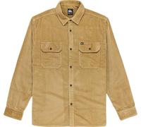 Quiksilver - Surchemise en velours - Venture Cord Sponge / Grape Leaf pour Homme en Coton - Taille XL - Marron Marron XL