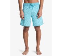 Quiksilver - Surfsilk Scallop 18 - Boardshort homme Aqua Ocean Mayhem - US 31 - Entrejambe 18"