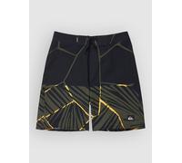 Quiksilver - Youth's Surfsilk Straight 17'' - Boardshort - 158/164 - L - grape leaf natural block