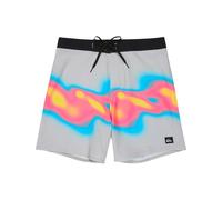 Quiksilver - Surfsilk Straight 18 - Boardshort homme Micro Chip Thermo Stripe - US 28