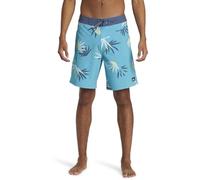 Quiksilver SURFSILK Straight Leg 19 Board Shorts, Maui Blue, L Men's