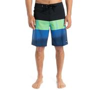 Quiksilver SURFSILK Straight Leg 20 Shorts, Nebulas Blue Bloomfade, 33W Men's