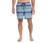 Quiksilver Homme Surfsilk Straight Volley 16 Maillot De Bain, Global Heat Dusted Peri - Pmg6, L EU