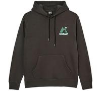 Quiksilver - Sweat en coton recyclé - Salt Water Peak Hoodie Tarmac pour Homme en Coton - Taille L - Marron Marron L