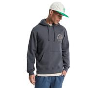 QUIKSILVER Sweat de sport 'Salt Water' beige / gris foncé, Taille M