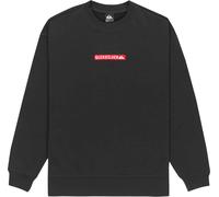 Quiksilver - Sweat en coton - Dna Crew Black pour Homme en Coton - Taille L - Noir Noir L