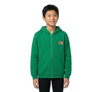 Sweatshirt Ã capuche zippÃ© enfant Quiksilver Graphic Hero Vert 8 ans