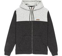 Quiksilver Pull en polaire Keller Block Zip Homme Noir Taille L