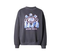 QUIKSILVER Sweat-shirt bleu nuit / bleu ciel / rose / blanc, Taille XS