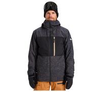 Quiksilver - Sycamore Printed Jacket Mountain Static True Black - M - Blouson Ski