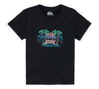 T-shirt enfant Quiksilver Ev Palm Horizon Noir 3 ans