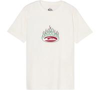 T-shirt enfant Quiksilver Fishing Blanc 14 ans