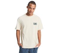 QUIKSILVER T-Shirt fonctionnel 'Serenity Splash' beige / turquoise / noir, Taille XL
