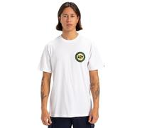 Quiksilver T-Shirt Manche Courtes Circle Back SS Homme Blanc M