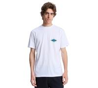 Quiksilver T-Shirt Manche Courtes EV Beach Blast SS Homme Blanc M