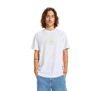 Quiksilver T-shirt EV COMP Logo manches courtes Homme Blanc M