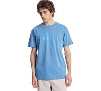 Quiksilver T-Shirt Manche Courtes EV COMP Logo SS Homme Bleu L