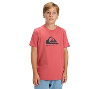 Quiksilver T-Shirt Manche Courtes EV COMP Logo SS Kids Garçon 8-16 Ans Rose 8