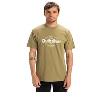 T-shirt Quiksilver EV Shape All Day manches courtes marron taupe - M
