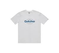 T-shirt Quiksilver EV Shape All Day manches courtes blanc bleu - L