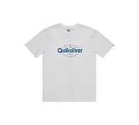 Quiksilver T-Shirt Manche Courtes EV Shape All Day SS Homme Blanc XS