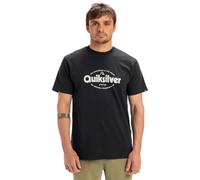 Quiksilver T-Shirt Manche Courtes EV Shape All Day SS Homme Noir M